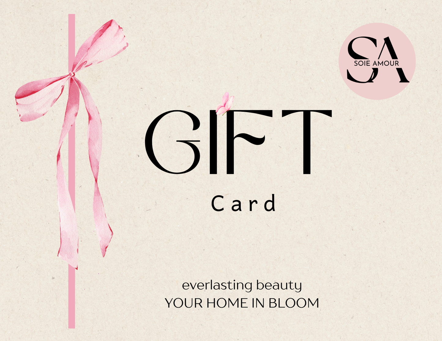 Soie Amour Gift Card